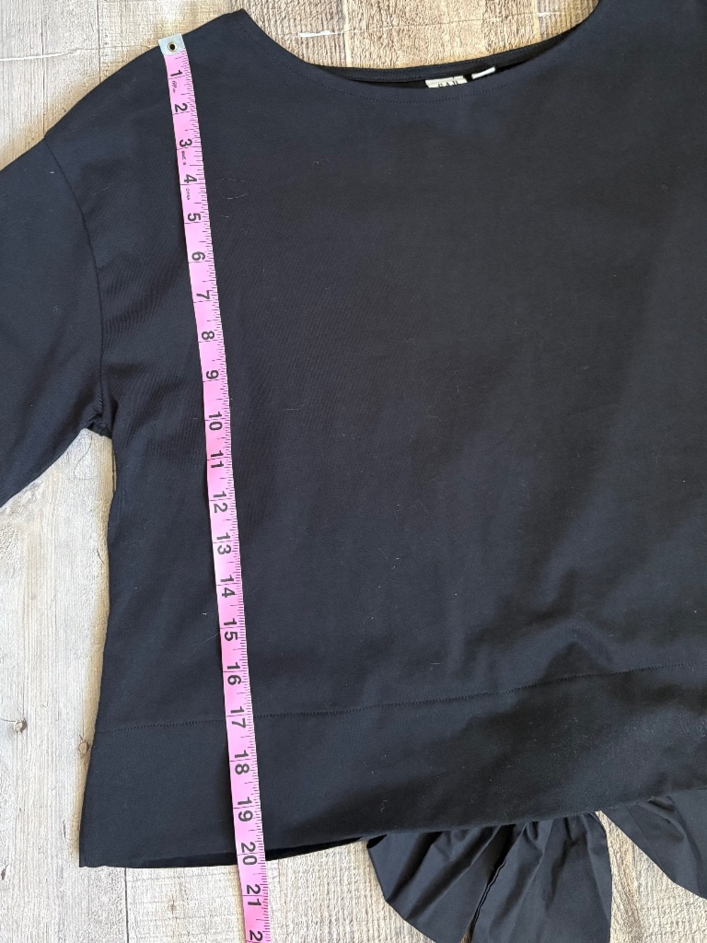 Gap T Shirts Bundle Two Black White Bow Back NWOT SZ XS - Picture 10 of 11
